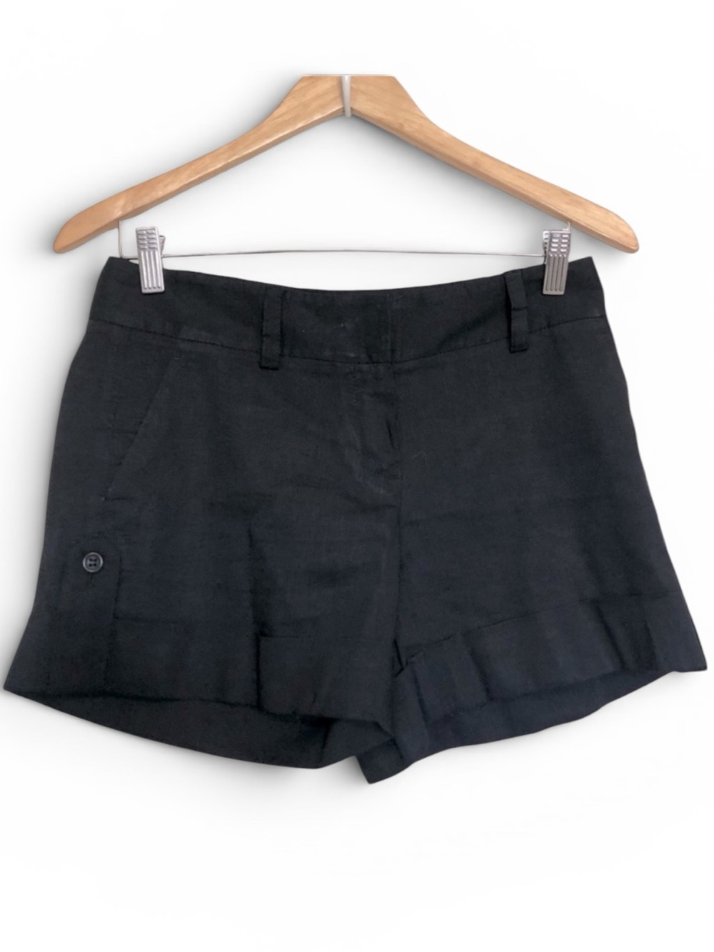 Theory RUBY Linen Blend Shorts Sz 2